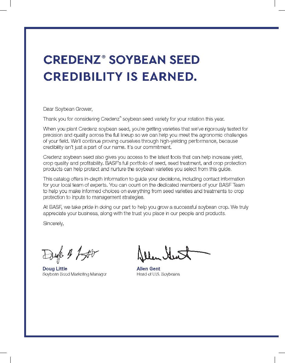 Static Section 1 - Credenz Soybean Letter